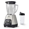 Oster Master Serie 48 oz. 3-Speed 800-Watt 6-Cup Blender with Glass Jar and Blend-N-Go Cup 2 Oster Master Serie 48 oz. 3-Speed 800-Watt 6-Cup Blender with Glass Jar and Blend-N-Go Cup -Air Fryers shop silver oster countertop blenders 2095357 64 1000