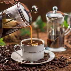 OVENTE 27 oz. Silver Stainless Steel Mesh Filter Replacement for French Press Coffee Maker (6-Pack) -Air Fryers shop silver ovente french presses acpf7027s 1f 1000