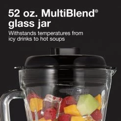 Proctor Silex 52 oz. 4-Speed Silver Countertop Blender 15 Proctor Silex 52 oz. 4-Speed Silver Countertop Blender -Air Fryers shop silver proctor silex countertop blenders 53560 44 1000