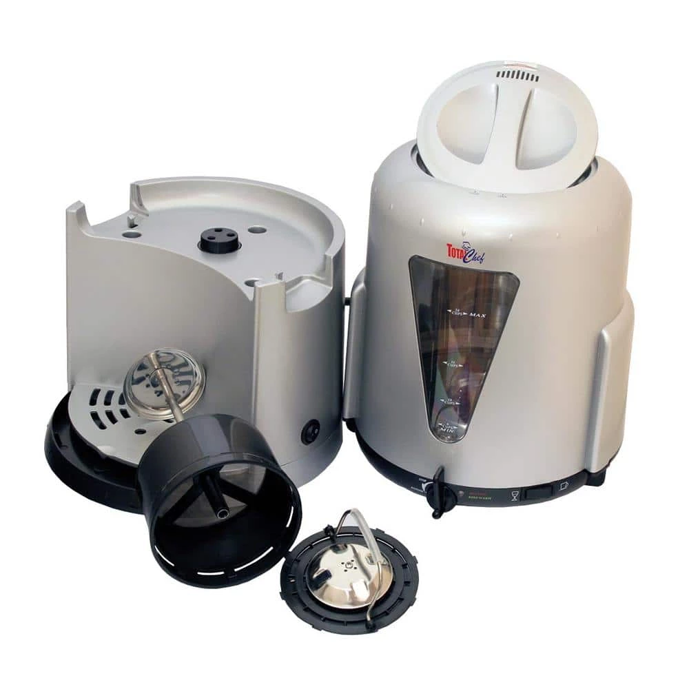 Total Chef 24-Cup Silver Coffee Urn with Recipe Guide 7 Total Chef 24-Cup Silver Coffee Urn with Recipe Guide - Image 5