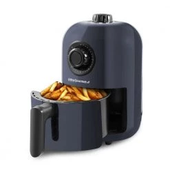 Unbranded Elite Gourmet 1-Qt. Slate Blue Compact Air Fryer with basket 9 Unbranded Elite Gourmet 1-Qt. Slate Blue Compact Air Fryer with basket -Air Fryers shop slate blue air fryers eaf1121bg 1f 1000