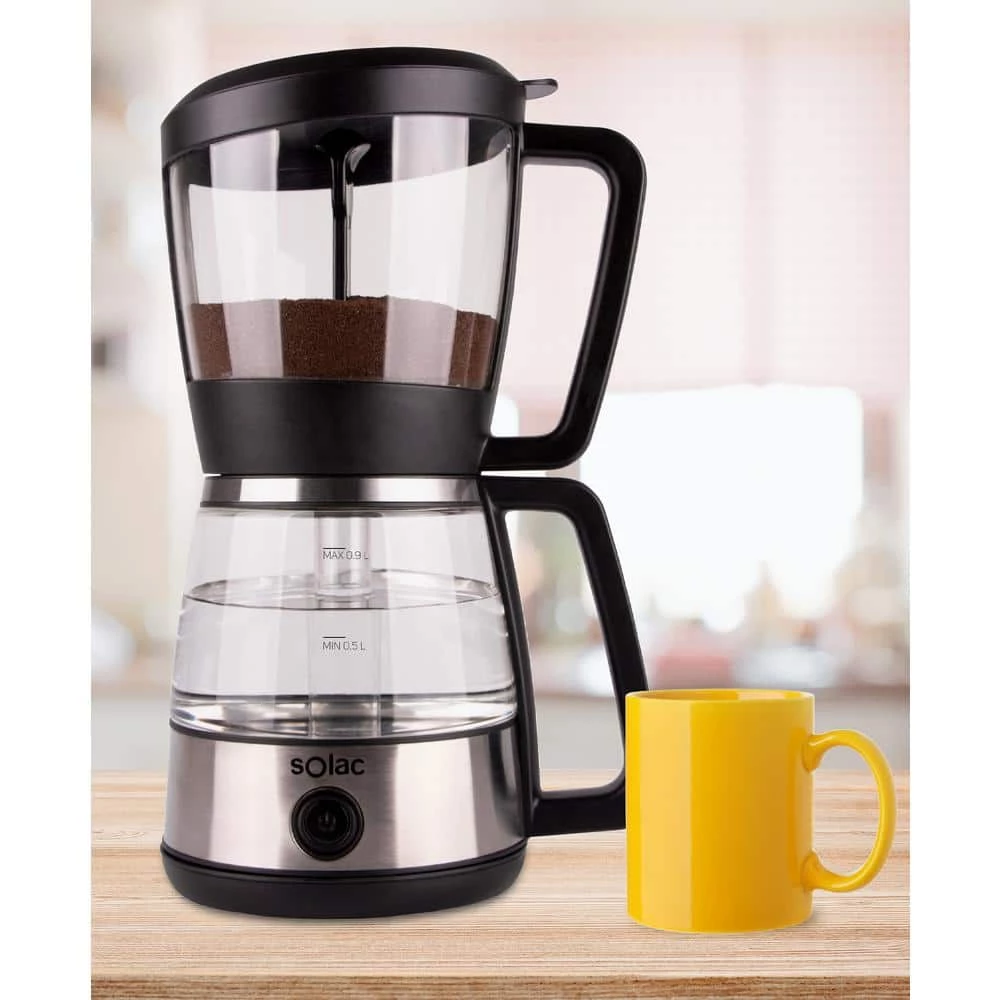 SOLAC 3-in-1 Vacuum Coffee Maker, 30 OZ 4 SOLAC 3-in-1 Vacuum Coffee Maker, 30 OZ - Image 2