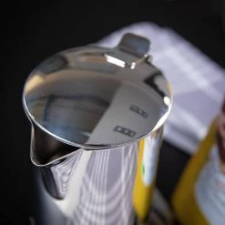 Cilio "Aida" 8.5 fl. oz./ 3-Cup Stainless Steel Espresso Maker -Air Fryers shop stainless cilio espresso machines c342048 1f 1000