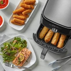 Unbranded 4 qt. Vortex Plus Stainless Steel Air Fryer 11 Unbranded 4 qt. Vortex Plus Stainless Steel Air Fryer -Air Fryers shop stainless steel air fryers 140 3079 01 31 1000