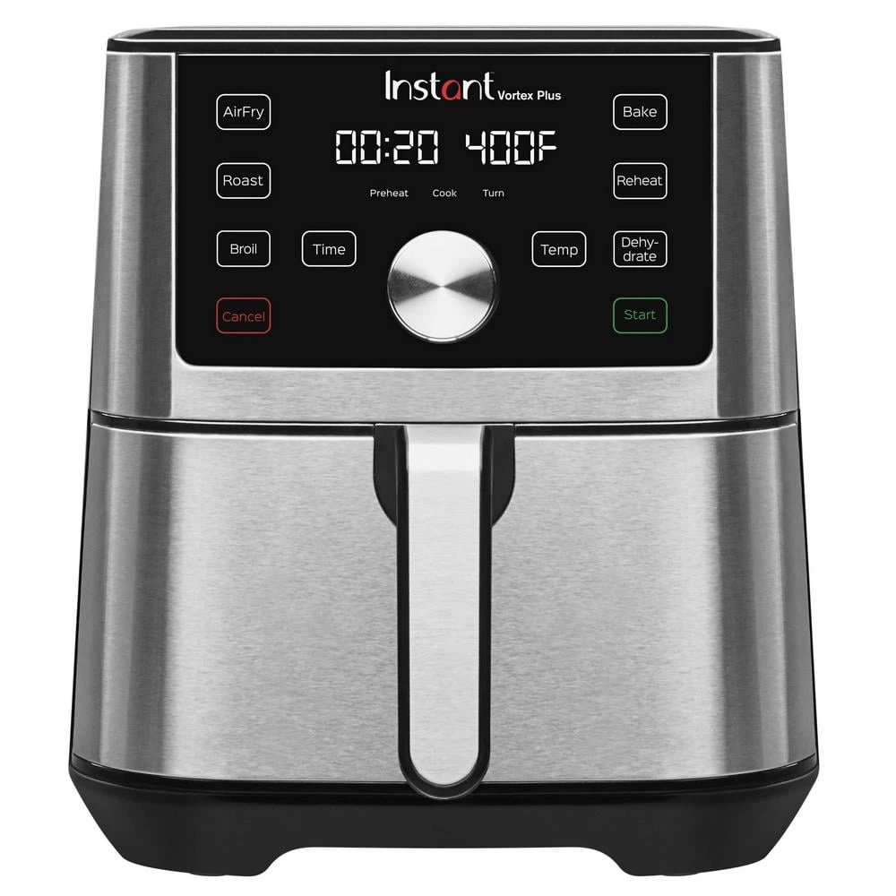 Unbranded 4 qt. Vortex Plus Stainless Steel Air Fryer 3 Unbranded 4 qt. Vortex Plus Stainless Steel Air Fryer