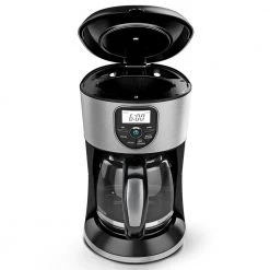 BLACK+DECKER 12- Cup Stainless Steel Programmable Drip Coffee Maker -Air Fryers shop stainless steel and black black decker drip coffee makers 985118635m 44 1000