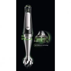 Braun MultiQuick MQ7025X SmartSpeed SS Immersion Hand Blender w/ 1.5 C Food Processor, Whisk and Beaker 13 Braun MultiQuick MQ7025X SmartSpeed SS Immersion Hand Blender w/ 1.5 C Food Processor, Whisk and Beaker -Air Fryers shop stainless steel and black braun immersion blenders mq7025x 4f 1000