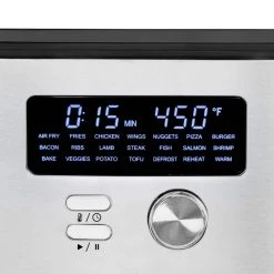 KALORIK MAXX 7 qt. Black and SS Digital Air Fryer -Air Fryers shop stainless steel and black kalorik air fryers ft 50878 bkss 1f 1000