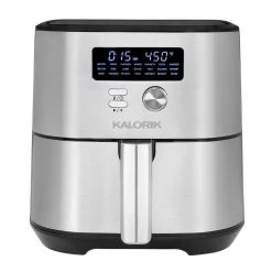 KALORIK MAXX 7 qt. Black and SS Digital Air Fryer