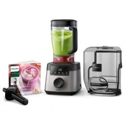 Philips 68 oz. Avance Collection 10-Speed Blender Stainless Steel/Black Blender with ProBlend Extreme Technology 14 Philips 68 oz. Avance Collection 10-Speed Blender Stainless Steel/Black Blender with ProBlend Extreme Technology -Air Fryers shop stainless steel and black philips countertop blenders hr3868 90 c3 1000