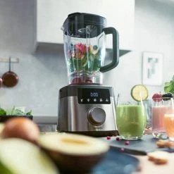 Philips 68 oz. Avance Collection 10-Speed Blender Stainless Steel/Black Blender with ProBlend Extreme Technology 18 Philips 68 oz. Avance Collection 10-Speed Blender Stainless Steel/Black Blender with ProBlend Extreme Technology -Air Fryers shop stainless steel and black philips countertop blenders hr3868 90 fa 1000