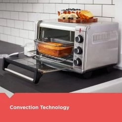 BLACK+DECKER Crisp 'N Bake 1500 W 6-Slice Stainless Steel Toaster Oven 15 BLACK+DECKER Crisp 'N Bake 1500 W 6-Slice Stainless Steel Toaster Oven -Air Fryers shop stainless steel black decker air fryers to3215ss 4f 1000