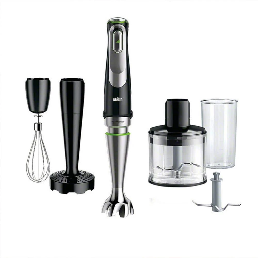 Braun MultiQuick MQ9137XI Advanced Smart Speed SS and Black Immersion Blender with Active Power Drive Technology 3 Braun MultiQuick MQ9137XI Advanced Smart Speed SS and Black Immersion Blender with Active Power Drive Technology