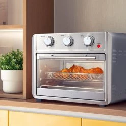 Brentwood 1700w 24 qt. Stainless Steel Convection Air Fryer Toaster Oven -Air Fryers shop stainless steel brentwood air fryers 985116289m 31 1000