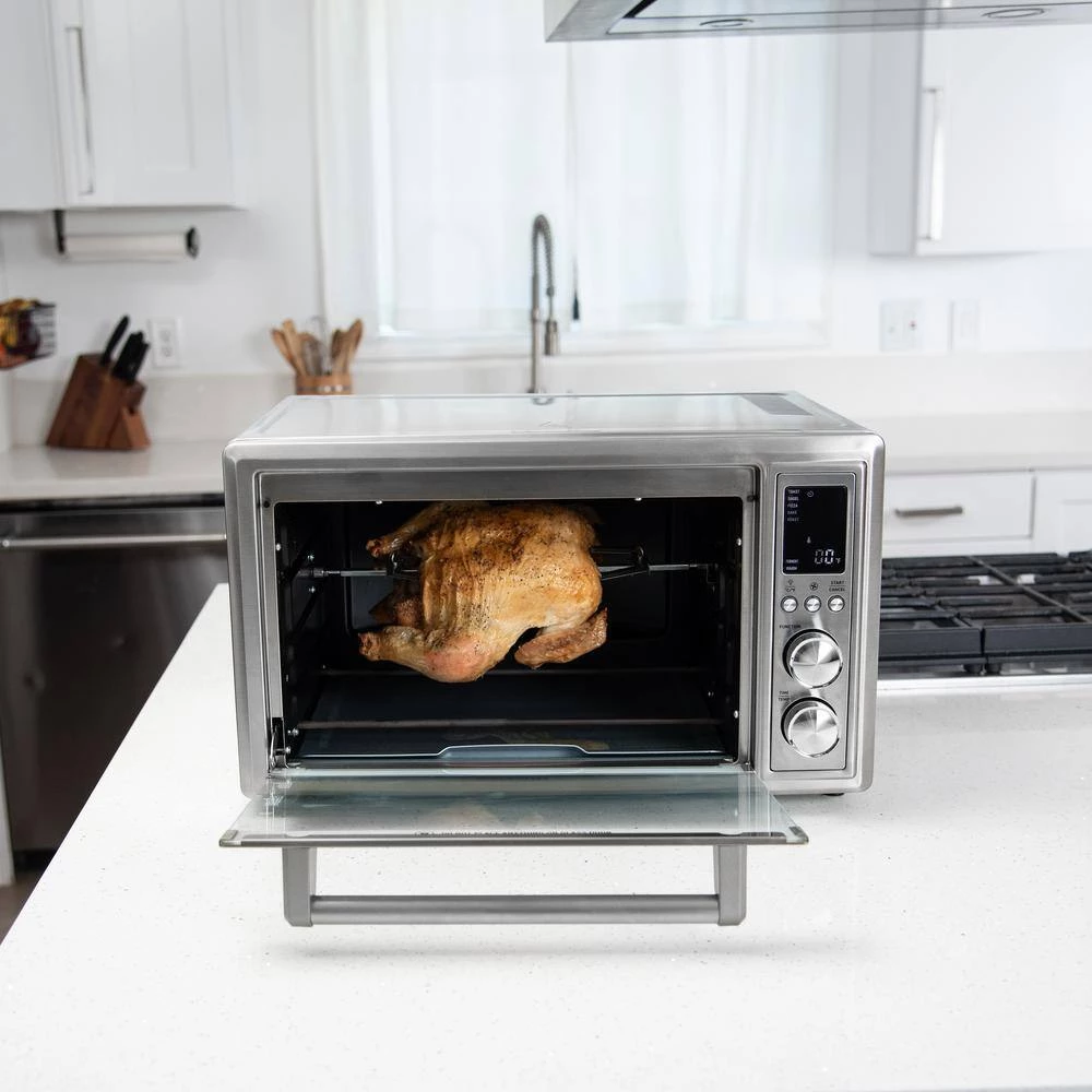 Cosori 12-in-1 30Qt Stainless Steel Air Fryer Toaster Oven with Extra Wire Rack 5 Cosori 12-in-1 30Qt Stainless Steel Air Fryer Toaster Oven with Extra Wire Rack - Image 3