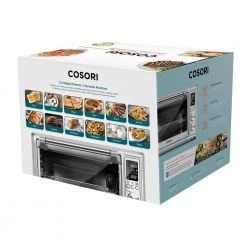 Cosori 12-in-1 30Qt Stainless Steel Air Fryer Toaster Oven with Extra Wire Rack 15 Cosori 12-in-1 30Qt Stainless Steel Air Fryer Toaster Oven with Extra Wire Rack -Air Fryers shop stainless steel cosori air fryers kaapaocsnus0004 fa 1000