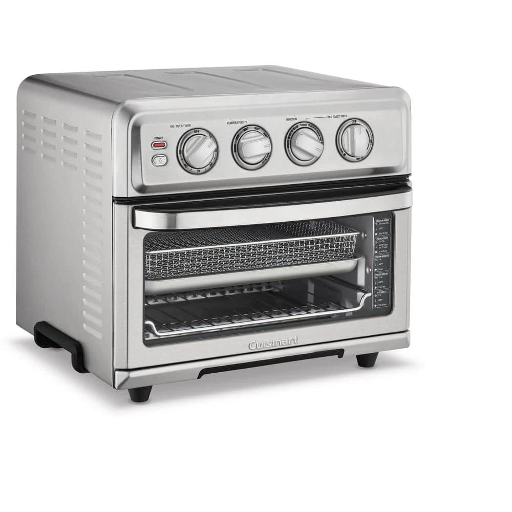 Cuisinart 1800 W Stainless Steel 0.6-cubic-foot Air Fryer Toaster Oven with Grill 3 Cuisinart 1800 W Stainless Steel 0.6-cubic-foot Air Fryer Toaster Oven with Grill