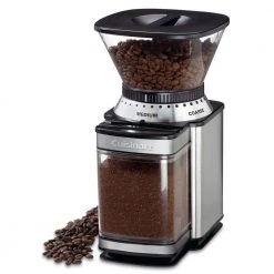 Cuisinart Supreme Grind 8 oz. Stainless Steel Burr Coffee Grinder with Adjustable Settings -Air Fryers shop stainless steel cuisinart coffee grinders dbm 8p1 76 1000