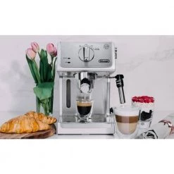 DeLonghi 15-Bar Stainless Steel Espresso Machine and Cappuccino Maker with Manual Frother 14 DeLonghi 15-Bar Stainless Steel Espresso Machine and Cappuccino Maker with Manual Frother -Air Fryers shop stainless steel delonghi espresso machines ecp3630 1d 1000