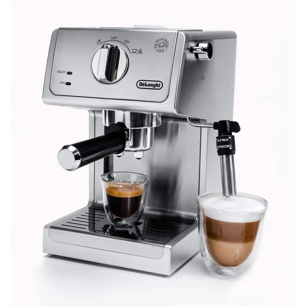 DeLonghi 15-Bar Stainless Steel Espresso Machine and Cappuccino Maker with Manual Frother 7 DeLonghi 15-Bar Stainless Steel Espresso Machine and Cappuccino Maker with Manual Frother - Image 5