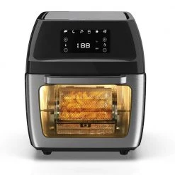 DRINKPOD Chefpod Pro 13 qt. Stainless Steel Air Fryer Oven Digital Touchscreen with 18-Accessories