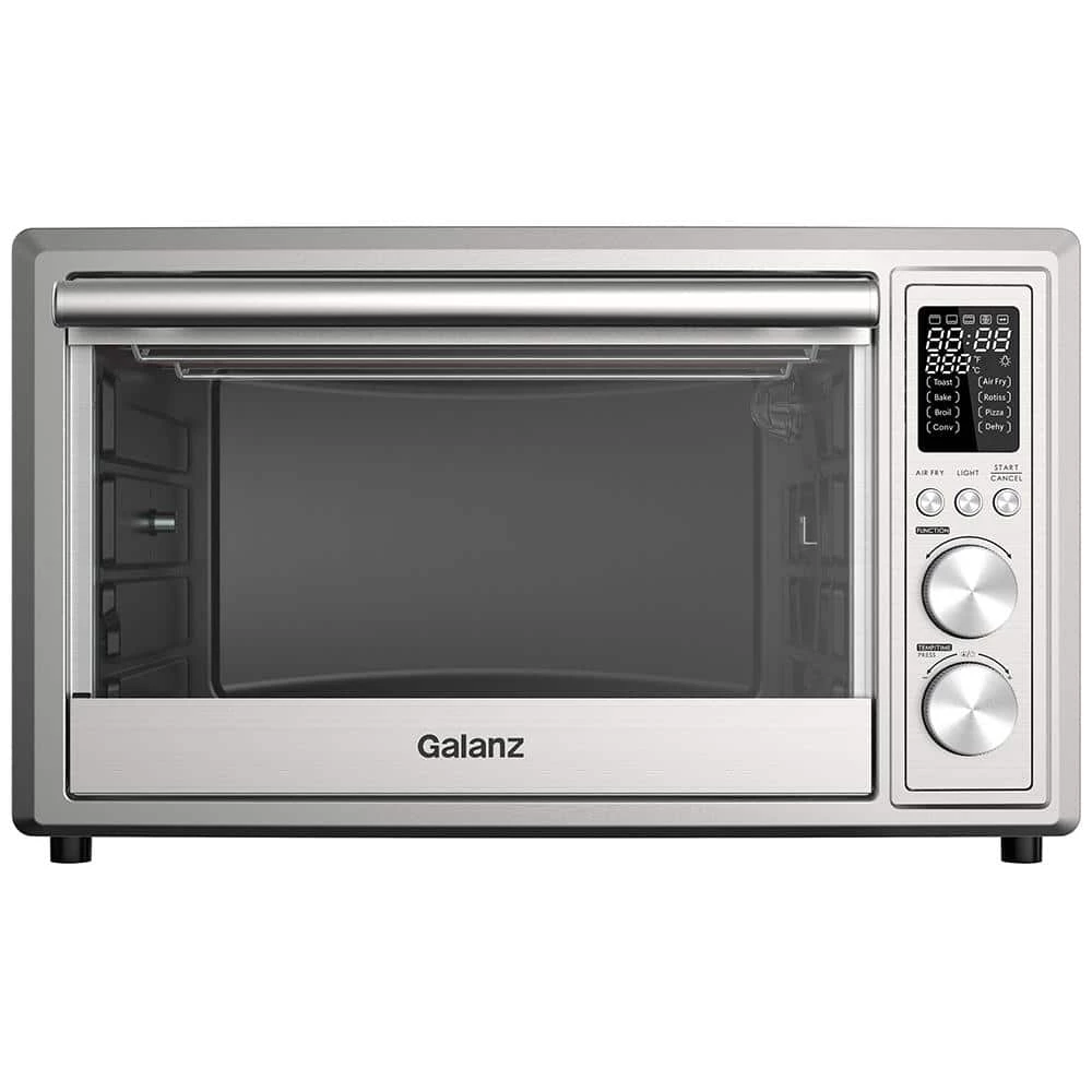 Galanz 1.1 cu. ft. 1800-Watt 6-Slice Stainless Steel Toaster Oven with Convection, Air Fryer and Rotisserie 3 Galanz 1.1 cu. ft. 1800-Watt 6-Slice Stainless Steel Toaster Oven with Convection, Air Fryer and Rotisserie