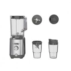 GE 64-oz. 5-Speed Stainless Steel Blender with Personal Blender Cups 25 GE 64-oz. 5-Speed Stainless Steel Blender with Personal Blender Cups -Air Fryers shop stainless steel ge countertop blenders g8bcaasspss 4f 1000