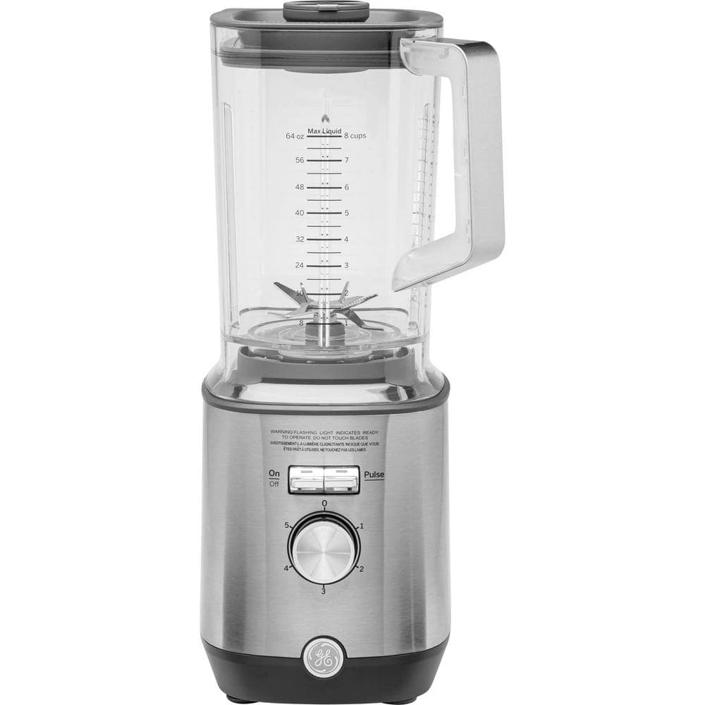 GE 64-oz. 5-Speed Stainless Steel Blender with Personal Blender Cups 3 GE 64-oz. 5-Speed Stainless Steel Blender with Personal Blender Cups