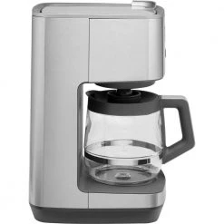 GE Stainless Steel Drip Coffee Maker with 12 Cup Glass Carafe -Air Fryers shop stainless steel ge drip coffee makers g7cdaasspss 4f 1000
