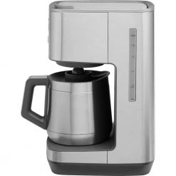 GE Stainless Steel Drip Coffee Maker with 10 Cup Thermal Carafe -Air Fryers shop stainless steel ge drip coffee makers g7cdabsspss 1f 1000