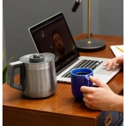 GE Stainless Steel Drip Coffee Maker with 10 Cup Thermal Carafe -Air Fryers shop stainless steel ge drip coffee makers g7cdabsspss c3 1000