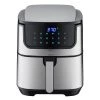GoWISE USA Max Steel XL 7 qt. Stainless Steel Air Fryer and Dehydrator -Air Fryers shop stainless steel gowise usa air fryers gw22978 64 1000
