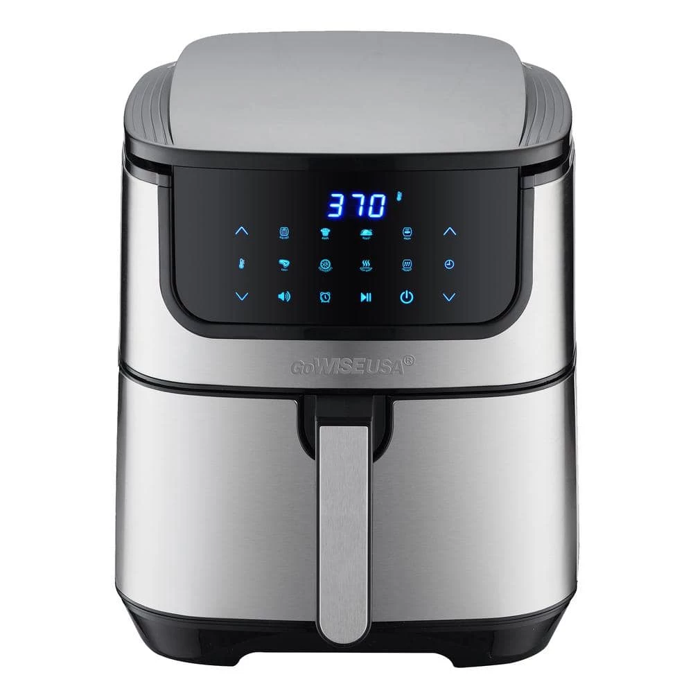 GoWISE USA Max Steel XL 7 qt. Stainless Steel Air Fryer and Dehydrator 3 GoWISE USA Max Steel XL 7 qt. Stainless Steel Air Fryer and Dehydrator
