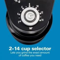 Hamilton Beach 16 oz Stainless Steel Burr Coffee Grinder 18 Hamilton Beach 16 oz Stainless Steel Burr Coffee Grinder -Air Fryers shop stainless steel hamilton beach coffee grinders 80385 44 1000