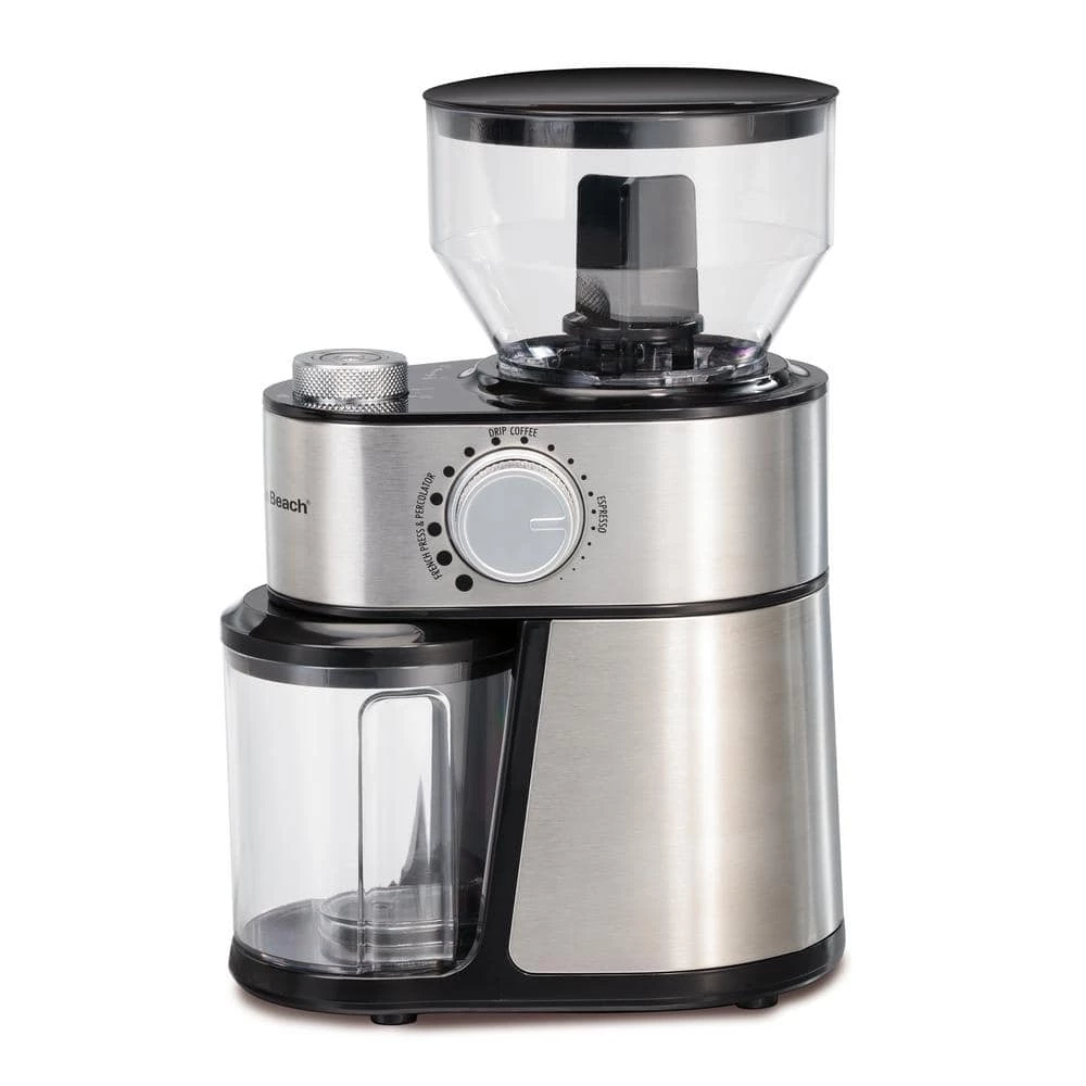 Hamilton Beach 16 oz Stainless Steel Burr Coffee Grinder 3 Hamilton Beach 16 oz Stainless Steel Burr Coffee Grinder
