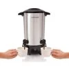 Hamilton Beach 45-Cup Stainless Steel Coffee Urn with Dual Spout -Air Fryers shop stainless steel hamilton beach coffee urns 40518 64 1000