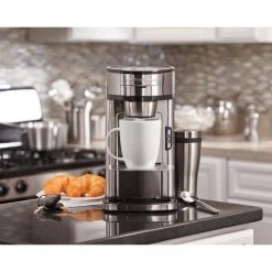 Hamilton Beach The Scoop 1. 75-Cup Stainless Steel Coffee Maker -Air Fryers shop stainless steel hamilton beach drip coffee makers 49981a c3 1000