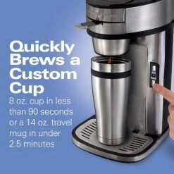 Hamilton Beach The Scoop 1. 75-Cup Stainless Steel Coffee Maker -Air Fryers shop stainless steel hamilton beach drip coffee makers 49981a fa 1000