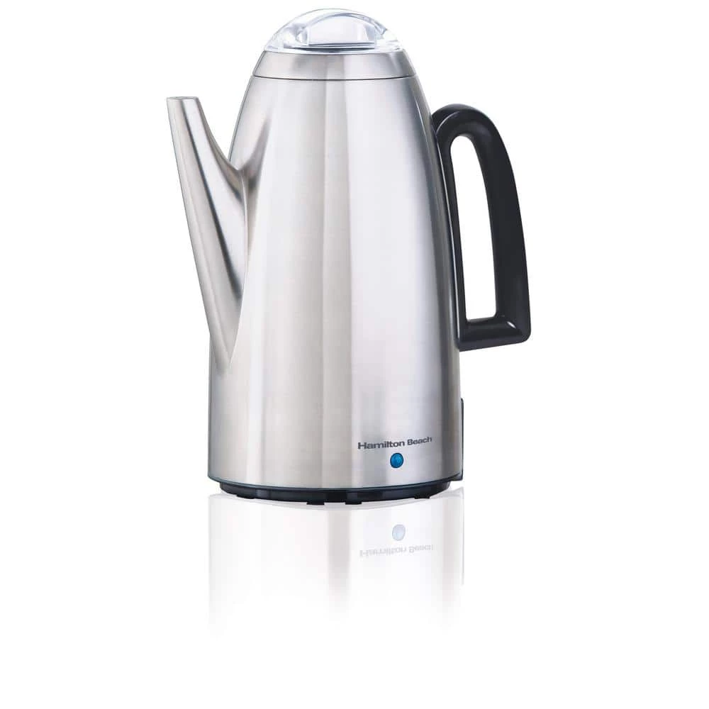 Hamilton Beach 12-Cup Stainless Steel Percolator 3 Hamilton Beach 12-Cup Stainless Steel Percolator