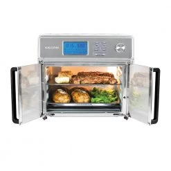 KALORIK MAXX Plus 26 qt. Stainless Steel Digital Air Fryer Oven -Air Fryers shop stainless steel kalorik air fryers afo 47271 ss 40 1000