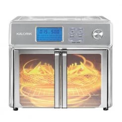 KALORIK MAXX Plus 26 qt. Stainless Steel Digital Air Fryer Oven -Air Fryers shop stainless steel kalorik air fryers afo 47271 ss c3 1000