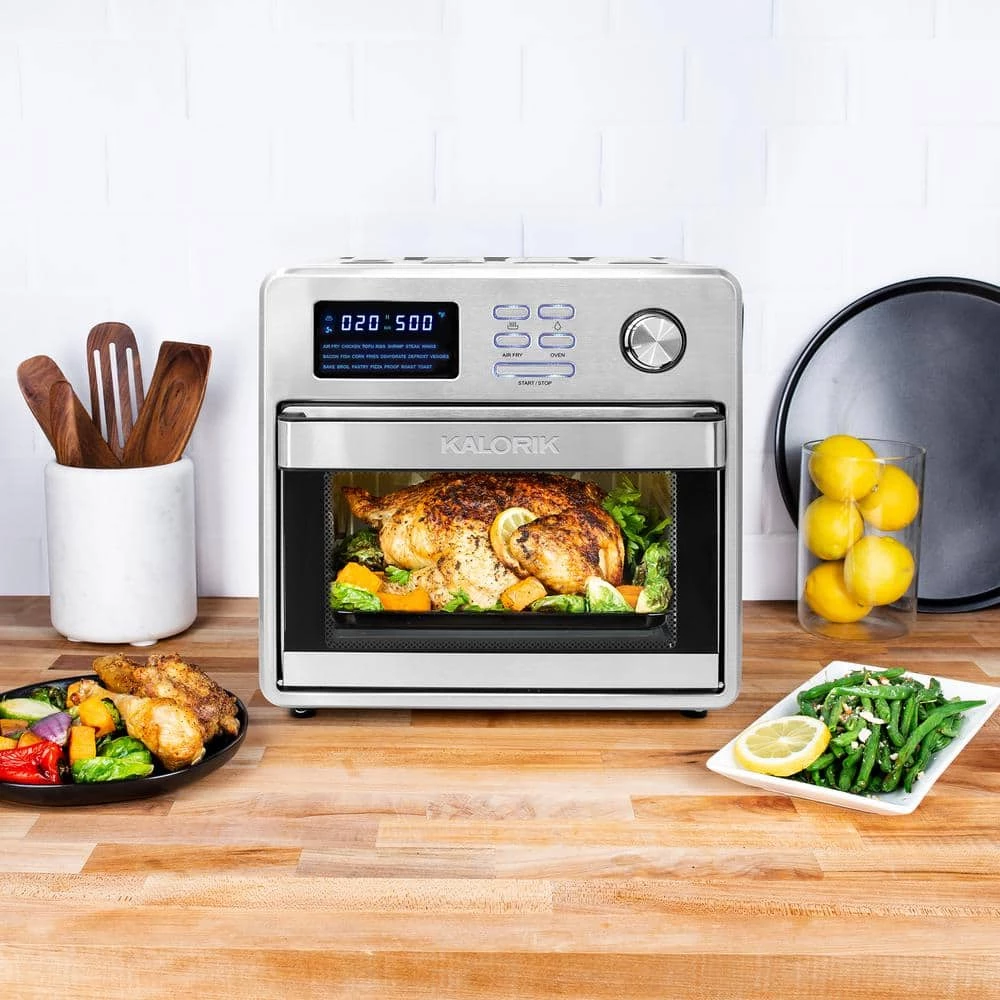 KALORIK MAXX 16 qt. Stainless Steel Digital Air Fryer Oven 14 KALORIK MAXX 16 qt. Stainless Steel Digital Air Fryer Oven - Image 12