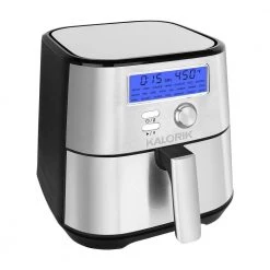 Kalorik MAXX Plus 4 qt. Stainless Steel Digital Air Fryer 16 Kalorik MAXX Plus 4 qt. Stainless Steel Digital Air Fryer -Air Fryers shop stainless steel kalorik air fryers ft 47822 ss 4f 1000