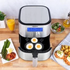 KALORIK MAXX Plus 6 qt. Stainless Steel Digital Air Fryer 12 KALORIK MAXX Plus 6 qt. Stainless Steel Digital Air Fryer -Air Fryers shop stainless steel kalorik air fryers ft 47824 ss 1f 1000