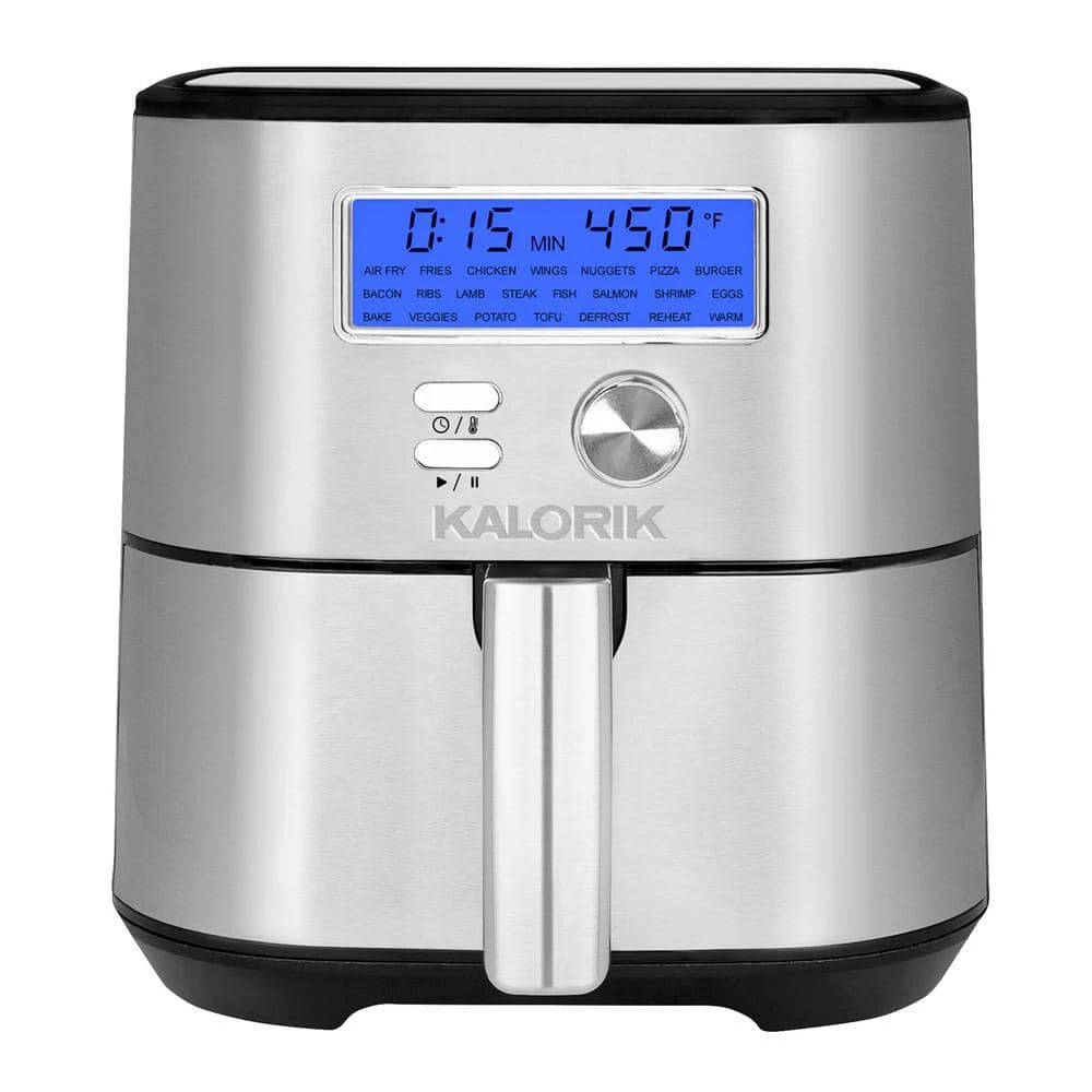 KALORIK MAXX Plus 6 qt. Stainless Steel Digital Air Fryer 3 KALORIK MAXX Plus 6 qt. Stainless Steel Digital Air Fryer