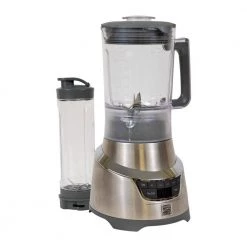 KENMORE Elite 64 oz. 5-Speed Stainless Steel Blender with 20 oz. Single-Serve Blending Cup