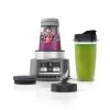 NINJA Foodi Smoothie Bowl Maker, 24 oz. Blender 2 Speeds Stainless Steel Auto iQ (SS100) 1 NINJA Foodi Smoothie Bowl Maker, 24 oz. Blender 2 Speeds Stainless Steel Auto iQ (SS100) -Air Fryers shop stainless steel ninja countertop blenders ss100 64 1000