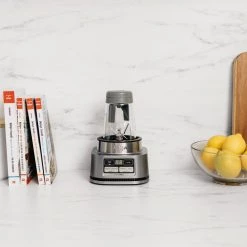 NINJA Foodi 24 oz. 4-Speed Auto-iQ Stainless Steel Smoothie Bowl Maker and Nutrient Extractor Blender 1200WP -Air Fryers shop stainless steel ninja countertop blenders ss101 76 1000