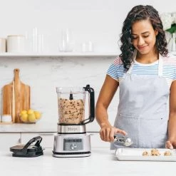 NINJA Foodi Power 3-in-1 Blender & Food Processor, 6 Auto-iQ Presets (SS201) -Air Fryers shop stainless steel ninja countertop blenders ss201 40 1000