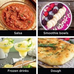 NINJA Foodi Power 3-in-1 Blender & Food Processor, 6 Auto-iQ Presets (SS201) -Air Fryers shop stainless steel ninja countertop blenders ss201 fa 1000